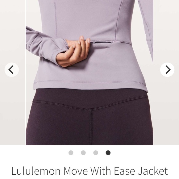 Lululemon with ease jacket - Picture 3 of 7